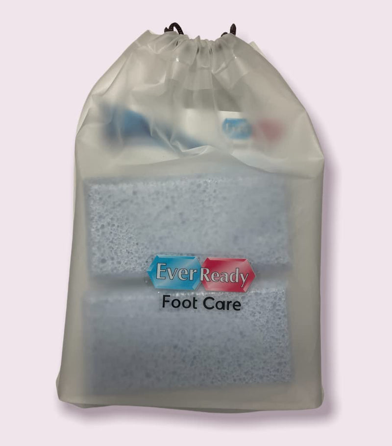 Ever Ready Dual Action Cellular Glass Pumice Stone for Feet, Callus Remover/Foot Scrubber 4 x Pack - BeesActive Australia