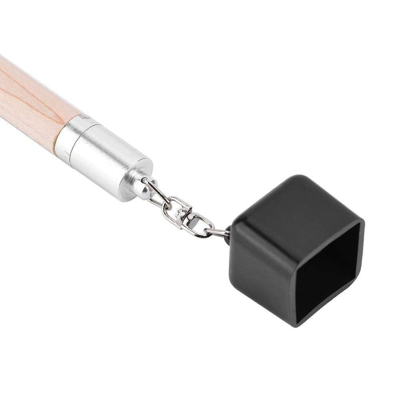 Pocket Pool Stick Chalk Holder,7.09inch 2 in 1 Plastic Aluminum Chalk Holder Cover Billiard Snooker Pool Cue Tip Pricker Tool - BeesActive Australia