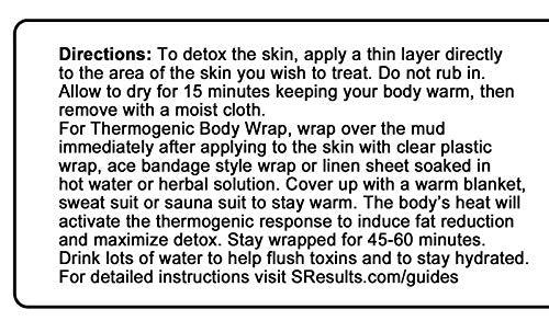 Detox Spa Mud Seaweed Enriched Anti-Cellulite Body Mask for Toning, Tightening and Improving Skin Health - BeesActive Australia