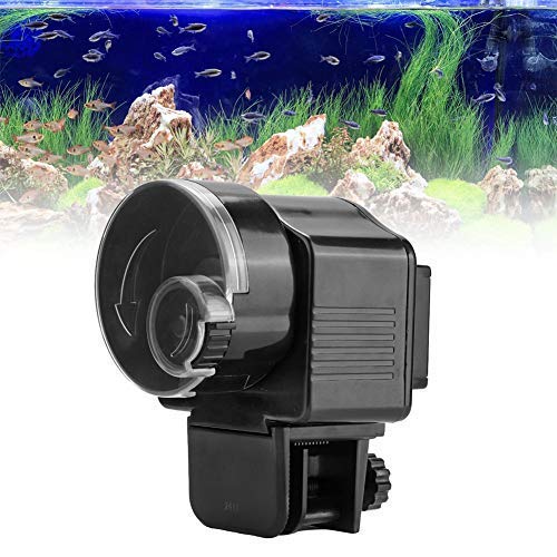 Home Aquarium Fish Tank Automatic Food Feeder Timer Black - BeesActive Australia