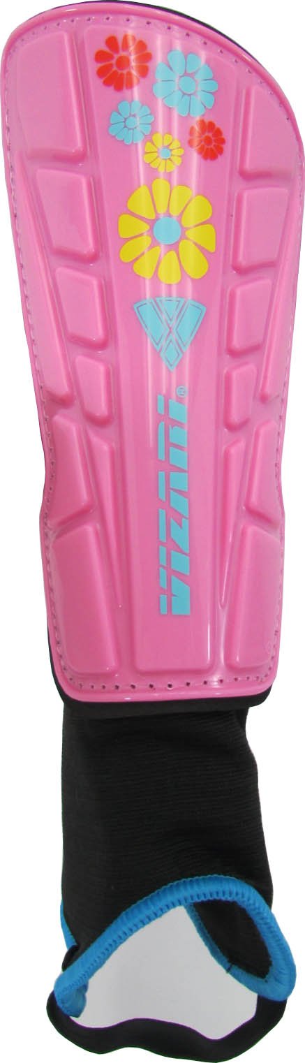 Vizari Blossom Shin Guard Pink/Blue X-Small - BeesActive Australia