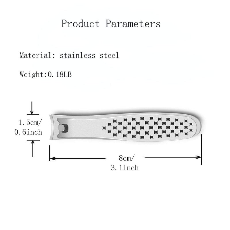 Fingernail Toenail Clippers for Women Men, 2PCS Nail Clippers Set for Thick Toenail Cutter(2 pcs) - BeesActive Australia