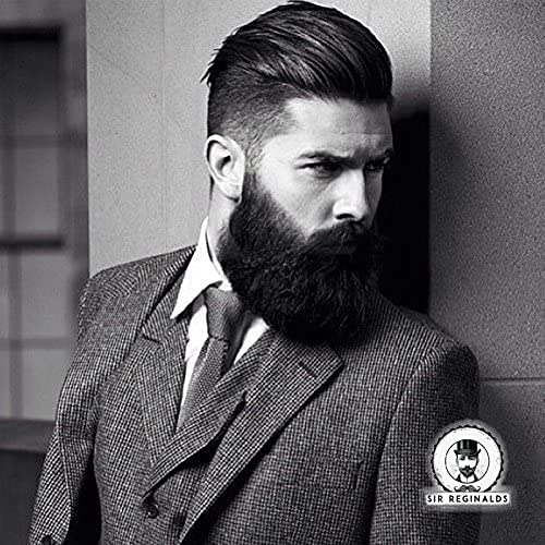 Beard Oil Sir Reginalds 'Descent of Man' Beard Oil - Made with 100% Pure Moroccan Argan Oil, Sweet Almonds & Jojoba Oil, For a Soft, Smooth Beard - BeesActive Australia