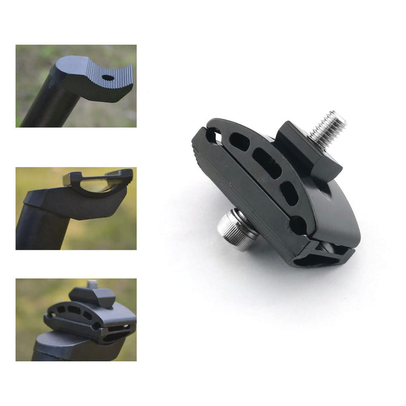 Bicycle Seatpost Head Saddle Pipe Head DGHAOP Aluminium Alloy Bike Seatpost Clamps Head Saddle Pipe Screw Seat Tube Cycling Screw Seat Tube Post Single Rod Head Parts - BeesActive Australia