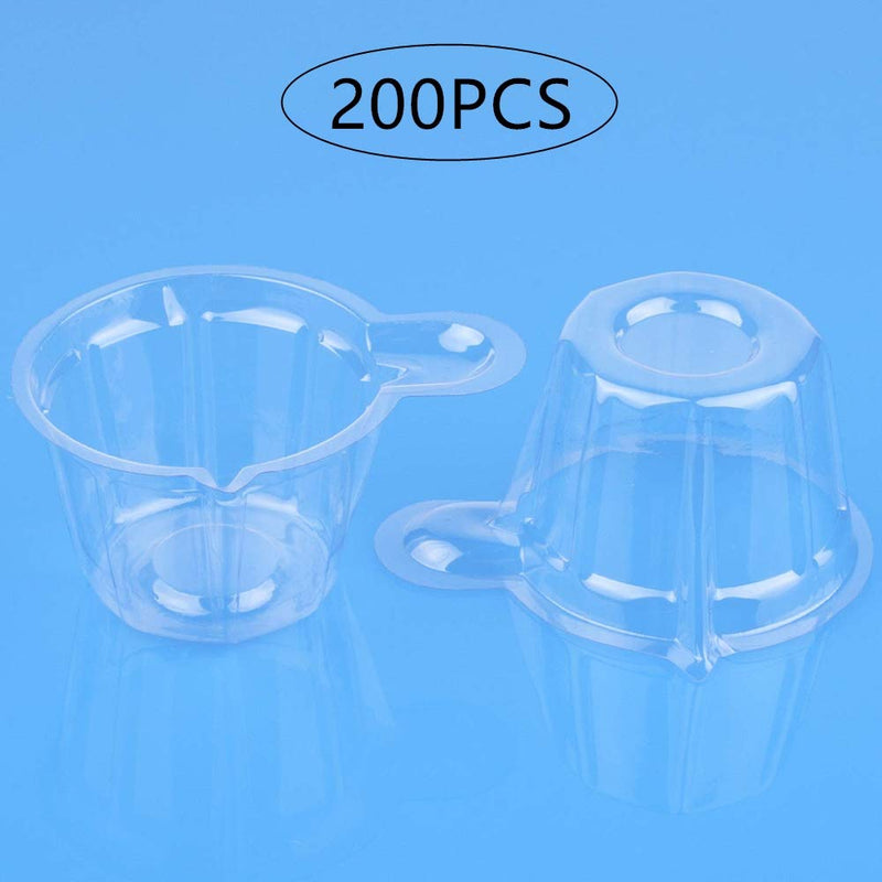 200 Pcs Plastic Disposable Urine Collection Cups Plastic Urine Specimen Cups 40ML for Pregnancy Test and Ovulation Test - BeesActive Australia