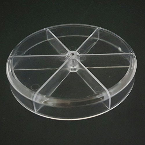 Yimart 120 Sticks Nail Art Color Chart Display Stand Spiral False Nails Display Shelf Practice Tools For Solon Nails Polish Gel Show (Clear) Clear - BeesActive Australia