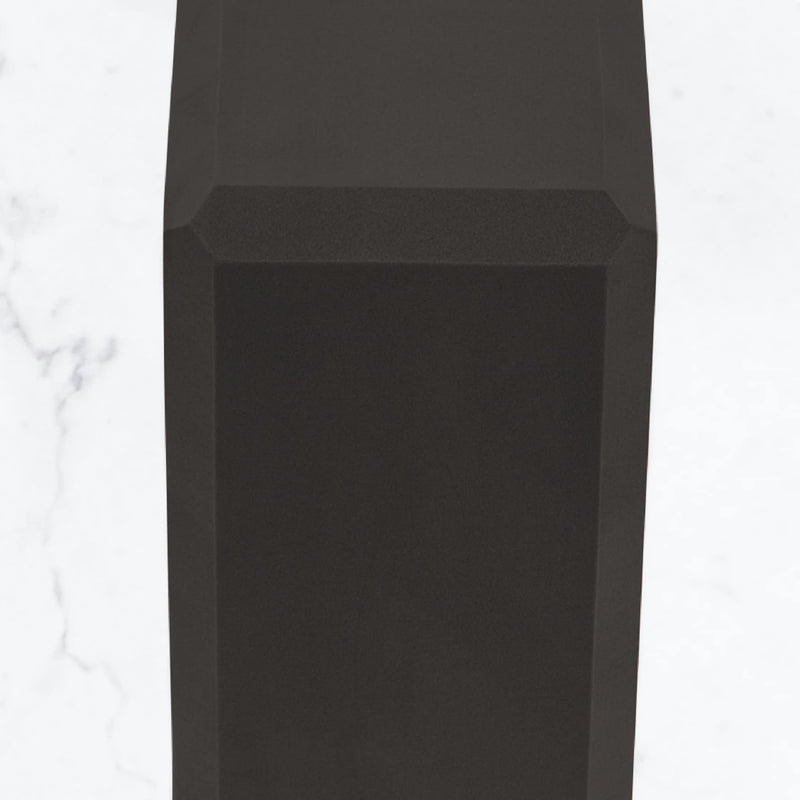 Myga Foam Yoga Block - High Density EVA Foam Block for Yoga, Pilates & Fitness - Ideal for Supporting Poses, Balance & Flexibility - Lightweight, Moisture-Proof & Odour Resistant Black - BeesActive Australia