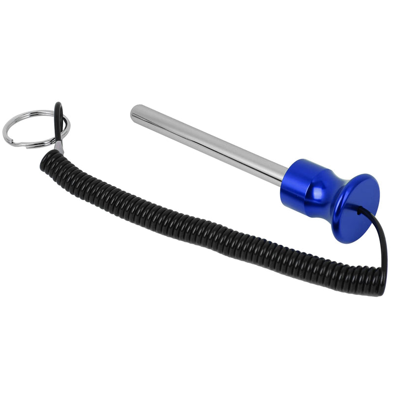Keenso Weight Stack Pin, Pin Stack Training Strength Training Equipment Magnetic Weight Stack Pin with Pull Rope Strength Training Equipment Blue - BeesActive Australia