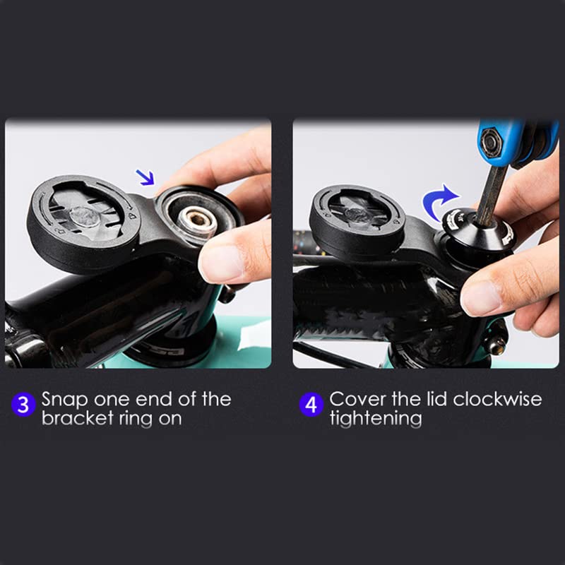 Bike Computer Mount for Garmin Edge Stem Mount 530 830 1000 1030 Bicycle Accessories 2147 for Garmin - BeesActive Australia