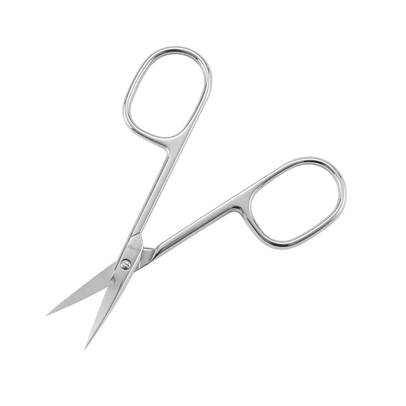 LIVINGO Premium Manicure Scissors Multi-purpose Stainless Steel Cuticle Pedicure Beauty Grooming Kit for Nail, Eyebrow, Eyelash, Dry Skin Curved Blade 3.5 inch - BeesActive Australia