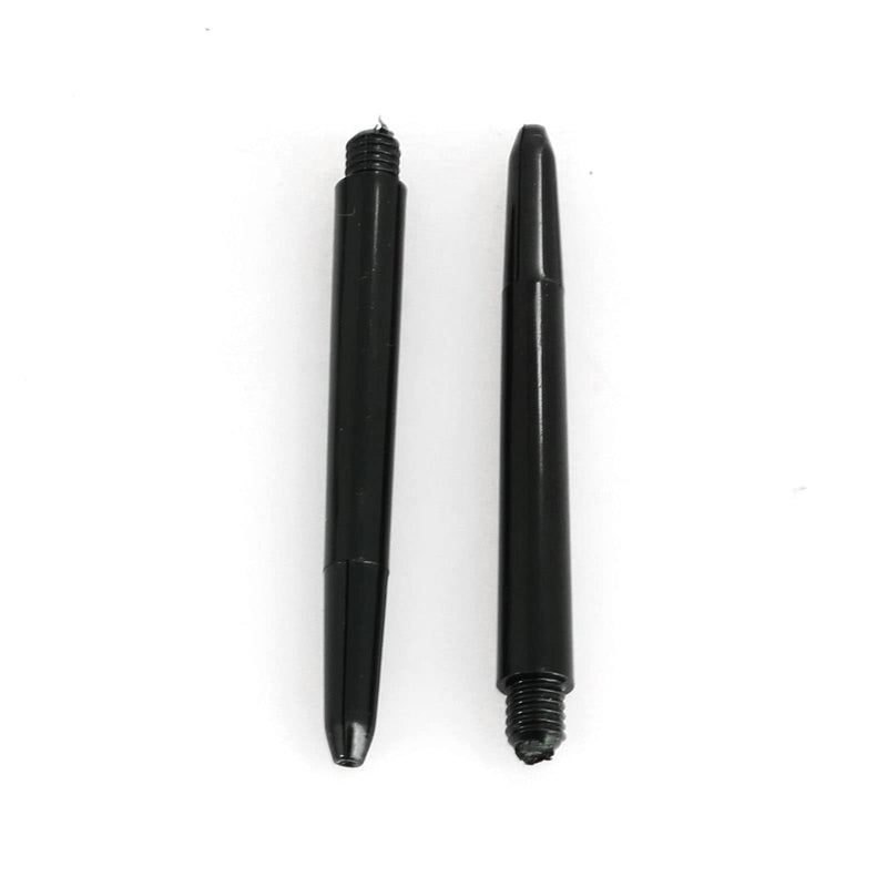 heyous 50 Pieces 2BA Nylon Shaft PC Shaft Dart Accessories Short Size 48mm, Black - BeesActive Australia