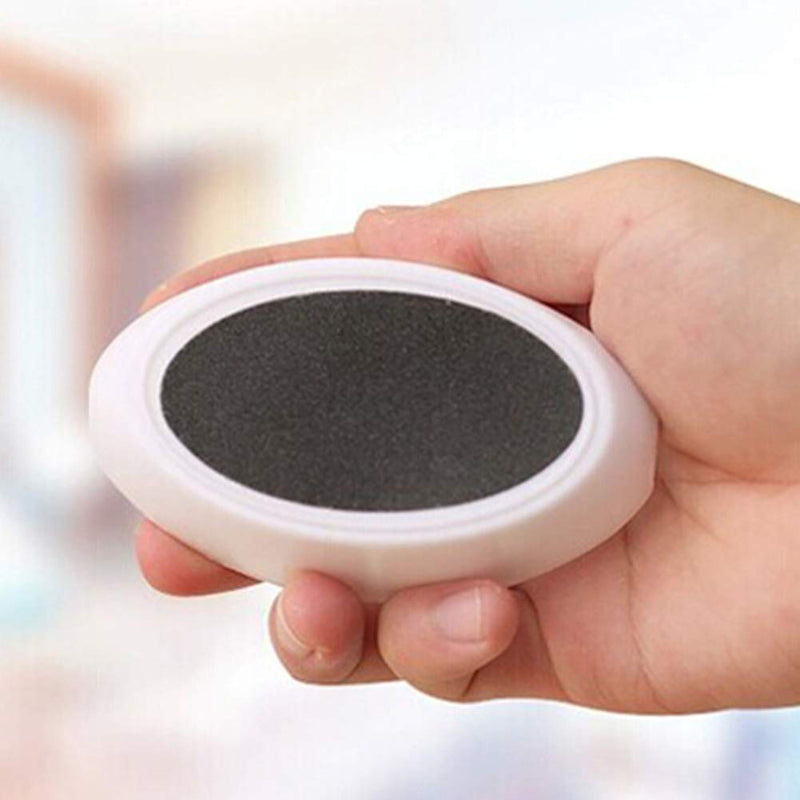 Creative Egg Foot Grinder Portable Egg Callus Remover Durable Manual Pedicure Tools For Dead Skin Removal White - BeesActive Australia