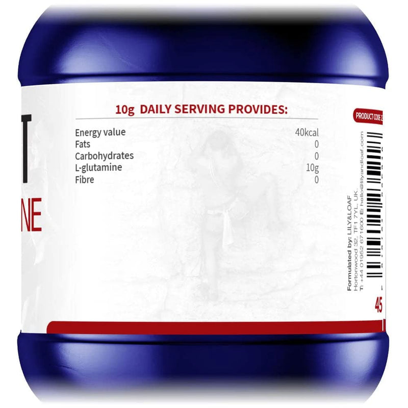 Acti-Fit L-Glutamine 10,000mg - High Strength | 100% Pure Glutamine Powder | Aids Muscle Repair and Growth | Suitable for Vegans - BeesActive Australia