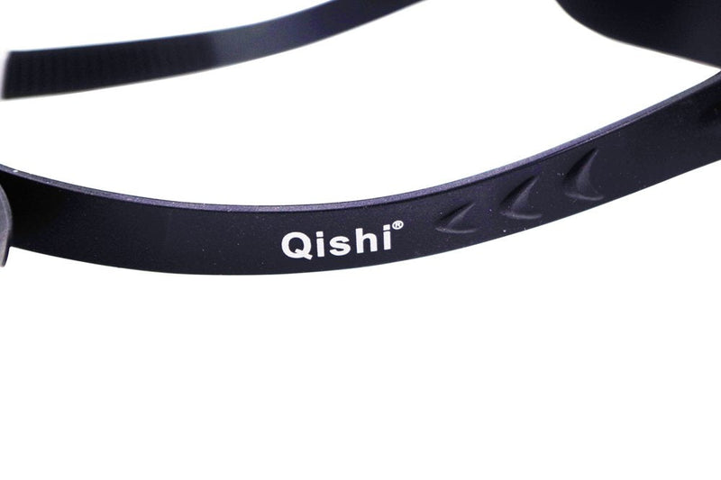 Qishi Super Big Frame No Press The Eye Swimming Goggles for Adult Black - BeesActive Australia