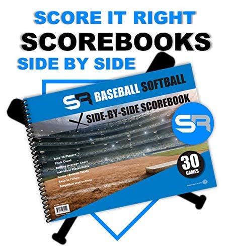 SR Baseball/Softball Scorebook “Side by Side” - BeesActive Australia