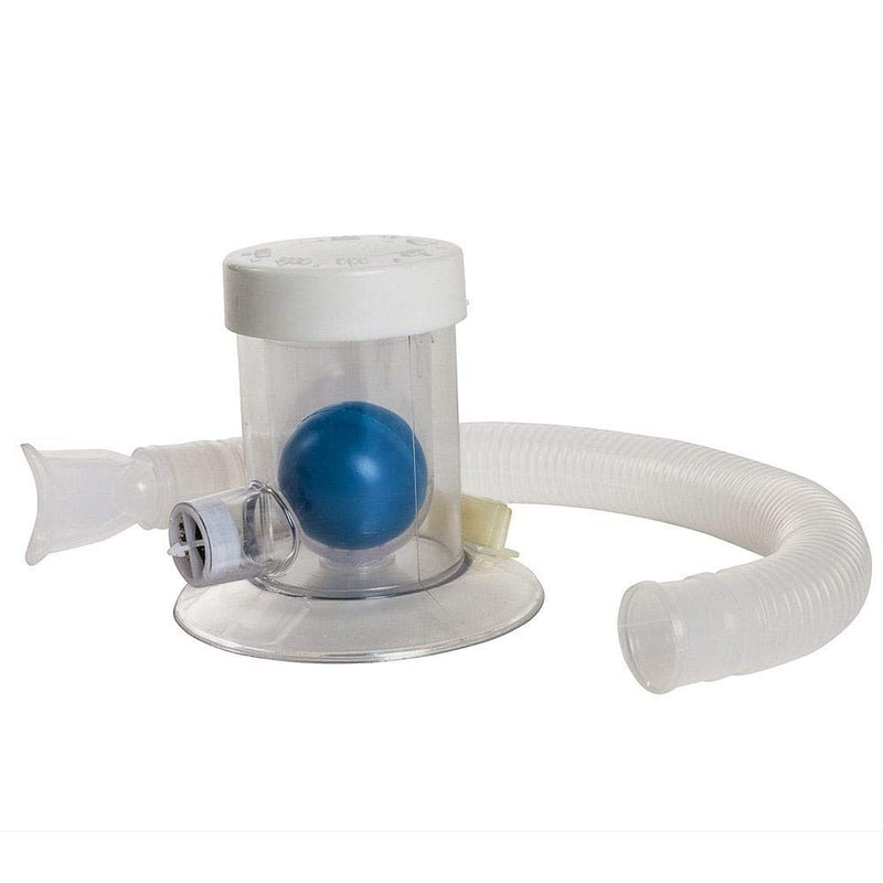 Breath Measurement Device - Compact and Hygienic Lung Exerciser - Manual Graded Setting to Monitor Progress - BeesActive Australia