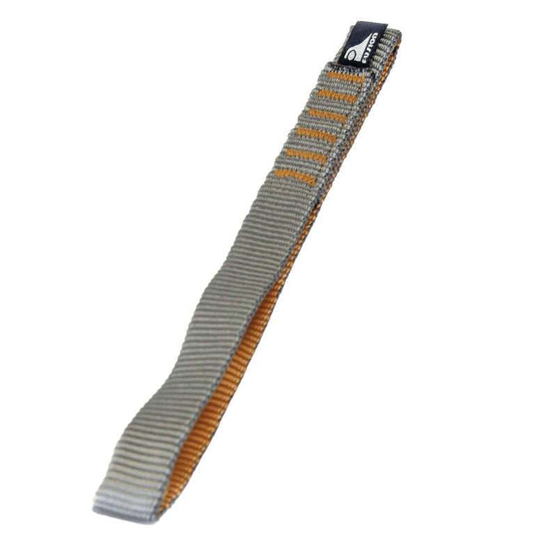 Fusion Climb Quickdraw Runner 5000 lbs Rated Stitched Loop Nylon Webbing 20cm x 1.7cm Tan/Orange, 20' - BeesActive Australia