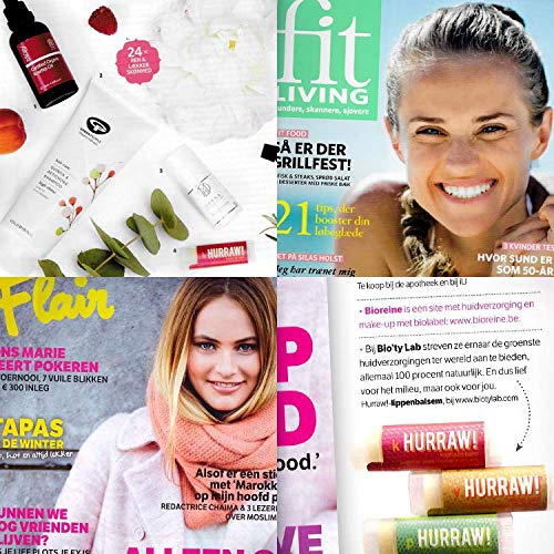 Hurraw! Kapha (Grapefruit, Ginger, Eucalyptus) Lip Balm, 2 Pack: Organic, Certified Vegan, Cruelty and Gluten Free. Non-GMO, 100% Natural Ingredients. Bee, Shea, Soy and Palm Free. Made in USA - BeesActive Australia