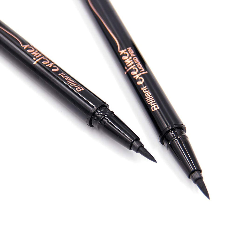 Music Flower Black Liquid Eyeliner Pen 24H Long-lasting Tearproof Super Waterproof Quick-Dry Eyes Makeup - BeesActive Australia