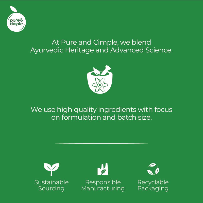 Pure & Cimple Prebiotic Face Moisturizer | Natural Blend with Polyglutamic Acid and Ceramide NP | Repair Skin Barrier, Balance and Deep Hydration, Advanced Facial Moisture Cream for Women (60ml) - BeesActive Australia