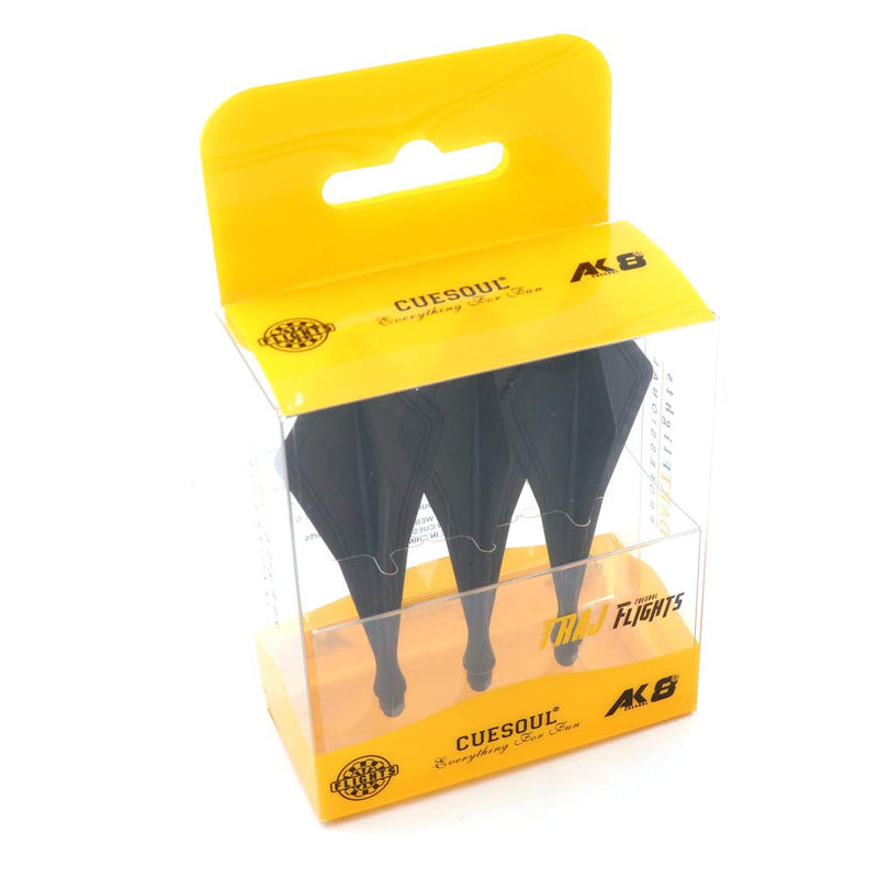 CUESOUL TRAJ AK8 New Integrated Dart Flights and Shafts Wave Shape,Very Slim Dart Flight 3 Sets - BeesActive Australia