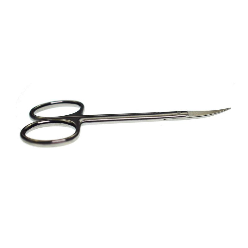 Motanar Cuticle Nail Scissors - Stainless Steel Precision Manicure Scissor - Extra Pointed Straight Curved Fingernail Scissor (Curved Piont) Curved Piont - BeesActive Australia