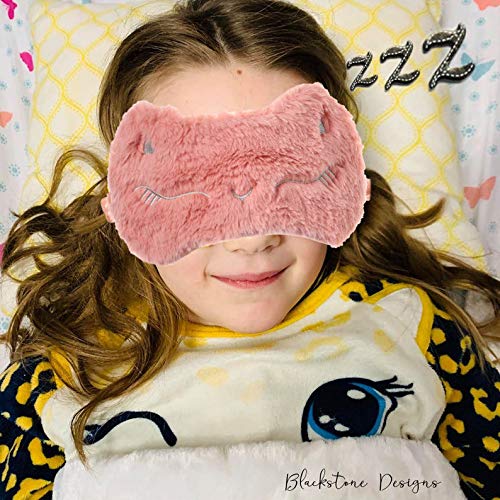 Bohend Animal Sleeping Sleep Mask Cute Soft Plush Blindfold Eye Cover Eyeshade for Kids Teens Girls Women - BeesActive Australia