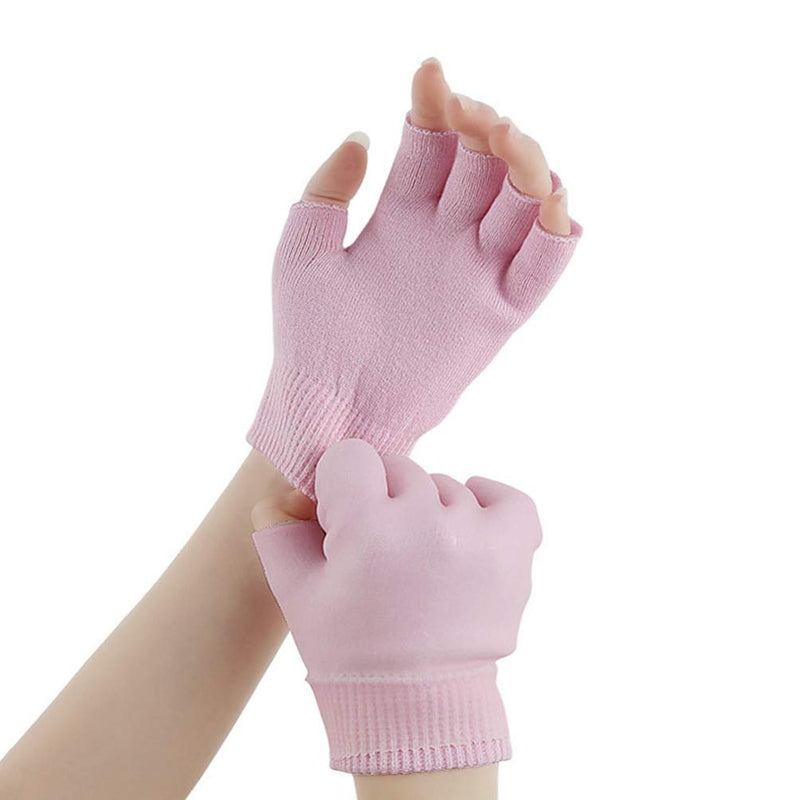 Heallily Moisturizing Gloves 1 Pair of Gel Moisturizing Gloves Gel Therapy Glove for Dry Cracked Hands Treatment for Women Girls - BeesActive Australia