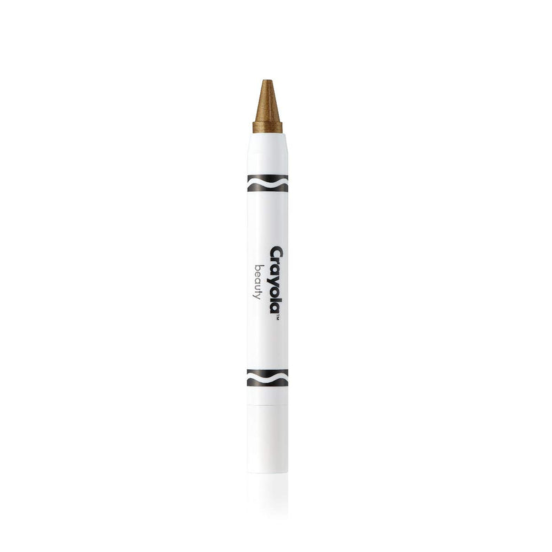 Crayola Beauty - Face Crayon - 3 In 1, Use As Eyeshadow, Lipstick or Blush - Gold - 0.07 Ounce, 0.07 Ounce (I0104617) - BeesActive Australia