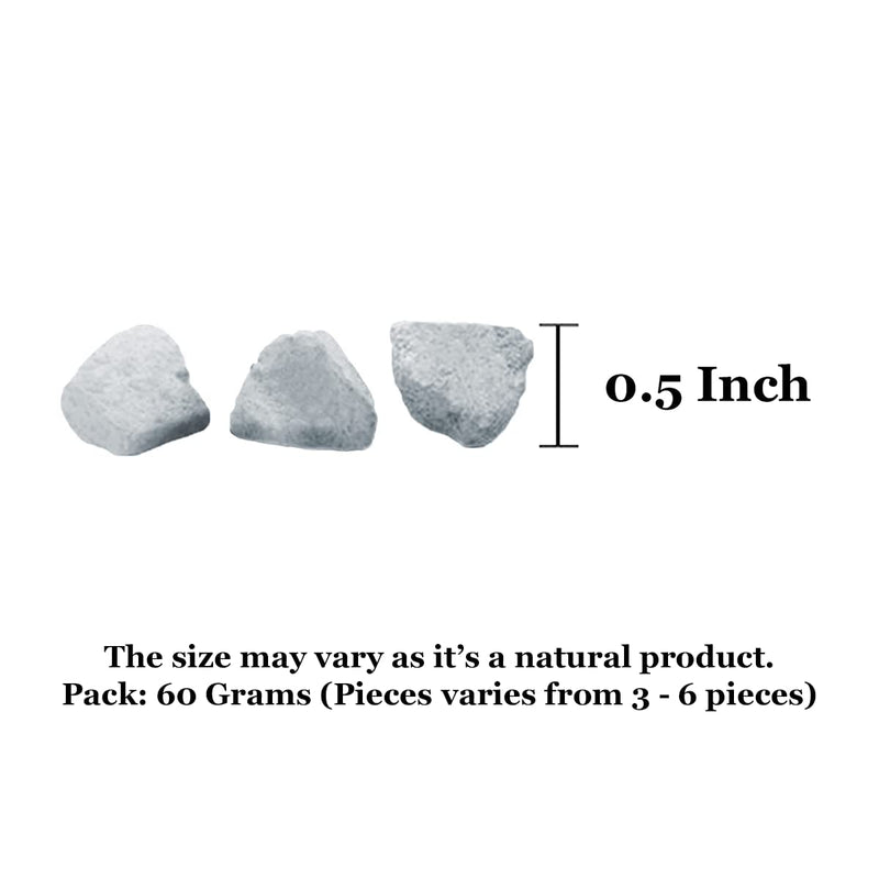 JOR Mineral Rocks for Hermit Crabs, Calcium-Rich for Stronger Shells and Pet’s Vitality, for Ideal Tank’s Humidity Level, Terrarium Décor, 2 oz. - BeesActive Australia