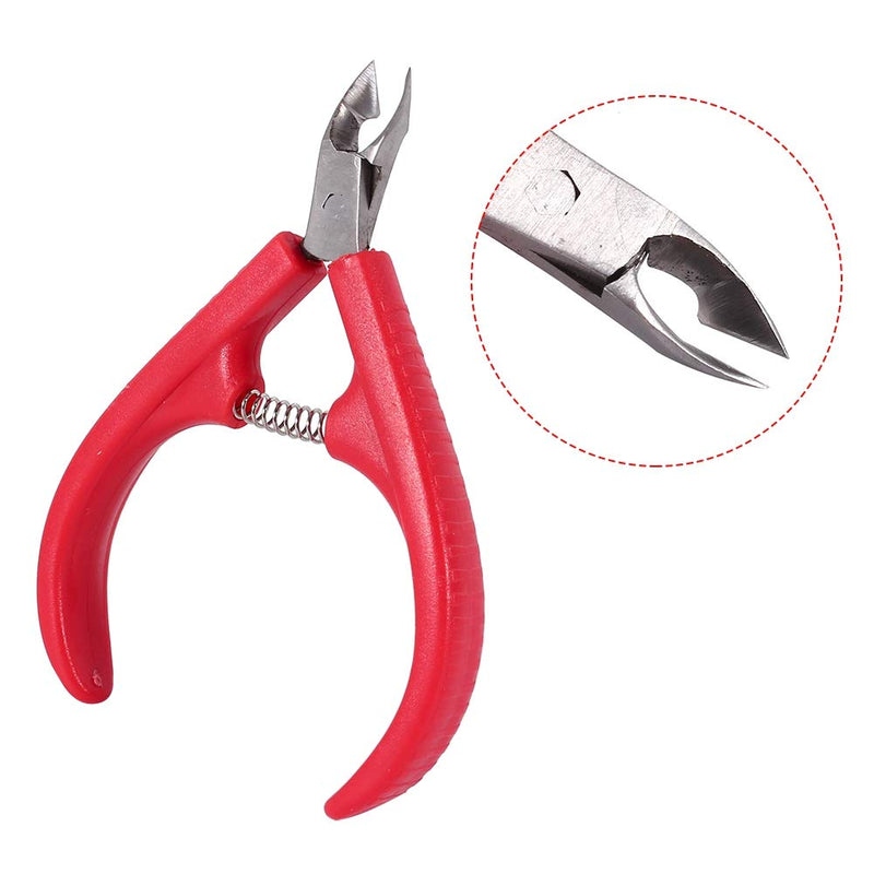 Cuticle Nipper, Professional Stainless Steel Nail Clipper Cutter Toe Finger Cuticle Plier, Cuticle Trimmer Nipper for Manicure Pedicure - BeesActive Australia