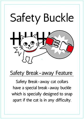 Necoichi Ninja Cat Collar Navy - BeesActive Australia