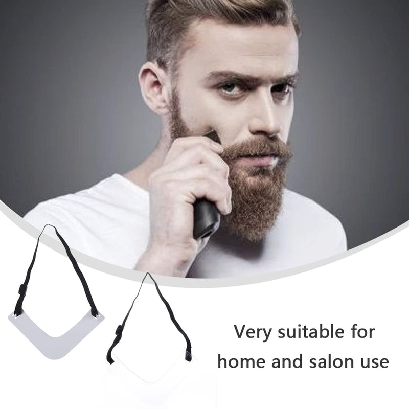 3 Pcs Beard Neckline Guide Beard Shaper Beard Trimming Tool for DIY Shaving and Keeping Neckline Haircuts - BeesActive Australia