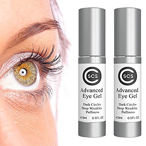 CSCS Advanced Eye Gel - Anti Aging Eye Cream for Removing and Reducing Dark Circles, Puffiness, Eye Bags, Crow's Feet, Fine Lines, and Wrinkles Around Eyes - NOTICE RESULTS IN AS LITTLE AS 2-3 WEEKS - BeesActive Australia