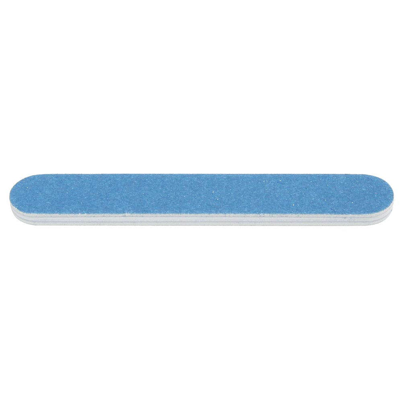 ForPro Mini Foam Board, Double-Sided Nail File, 220/320 Grit, 3.5” L x .5” W, Blue, 50-Count - BeesActive Australia