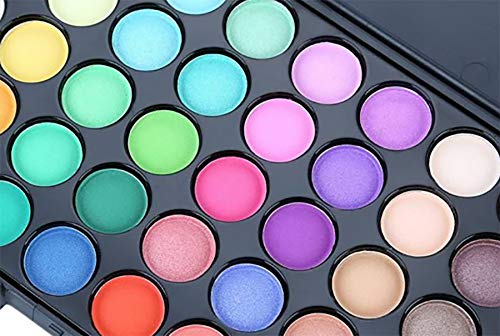 BesYouSel 1PCS Eyeshadow Makeup Palette 40 Colorful Matte Pearlescent Eyeshadow Palette Highly Pigmented Blendable Eye Shadows Sweatproof and Waterproof for Professional and Personal Use - BeesActive Australia