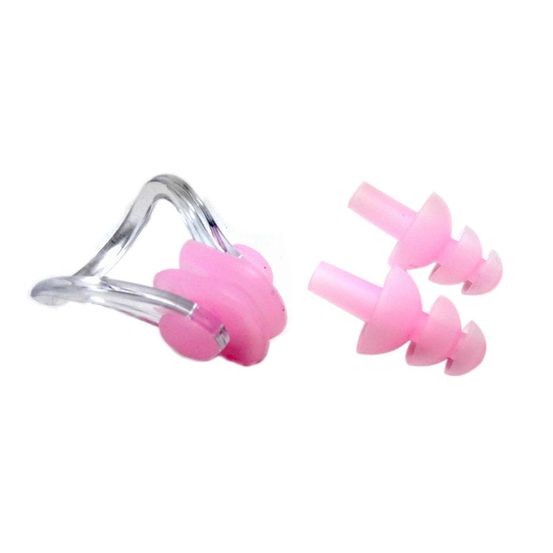 Zooshine 6 Sets Waterproof Silicone Swimming Earplugs Nose Clip Plugs,Ear & Nose Protector Swimming Sets Box Package - BeesActive Australia