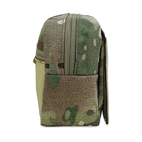 [AUSTRALIA] - KRYDEX Tactical Drop Pouch Sub Abdominal Carrying Kit Bag for Tactical Vest Chest Rig Multicam 