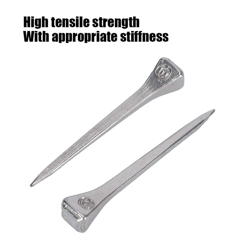 Weohoviy 250pcs Horseshoe Nail, Horseshoe Nails E3 Equestrian Sport Equipment for Horse Steel Nails - BeesActive Australia