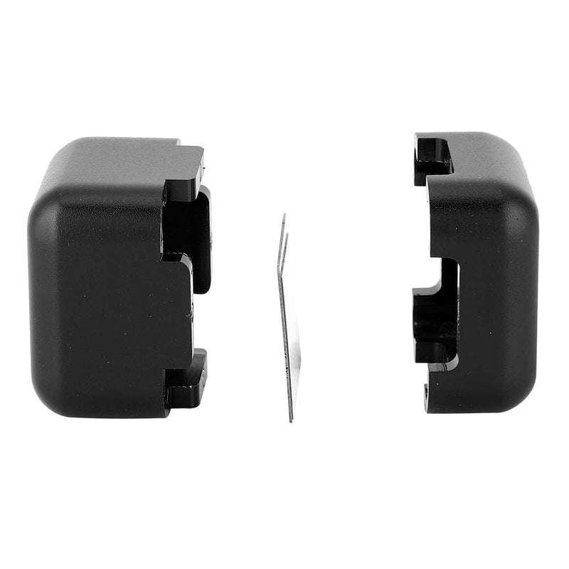 [AUSTRALIA] - Aluminum Portable Mini Magnetic Pool Chalk Holder Billiard Chalk Holder for Billiard Cue Snooker Accessory Black 
