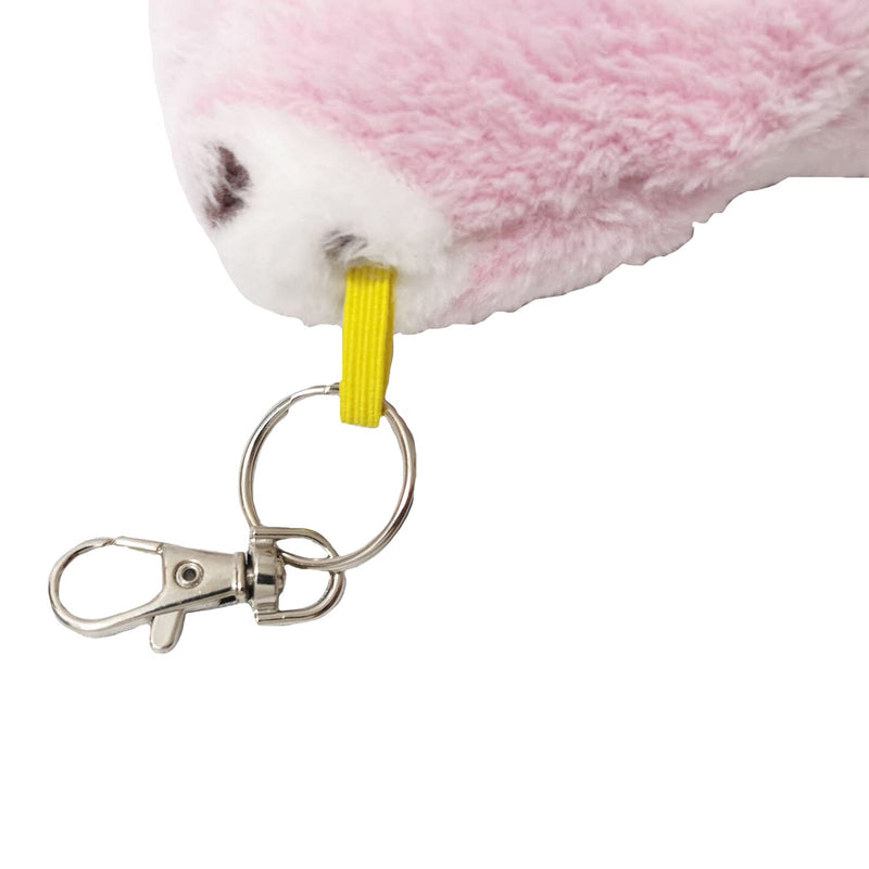 Littledropet Thick Fleece Ferret Sugar Gliders Hammock Pouch Sack Swing Hanging Bed for Rat Guinea Pig Squirrel and Other Small Animal L(13.7inch) Pink - BeesActive Australia