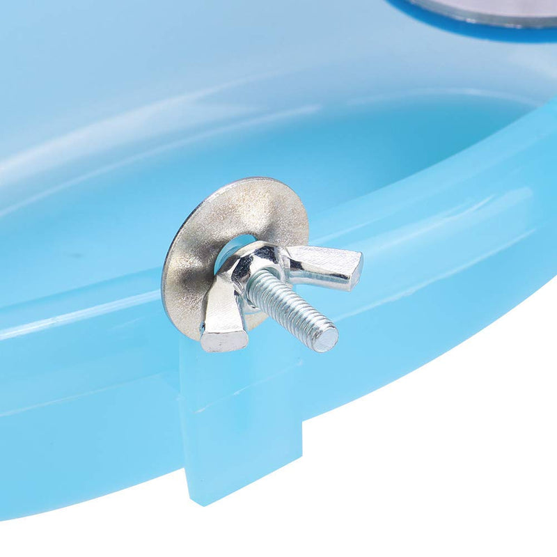 Hztyyier Bird Bath with Mirror, Portable Bird Bath Bird Bathroom for Pet Parrots Bird Cage Hanging Bath Accessories - BeesActive Australia