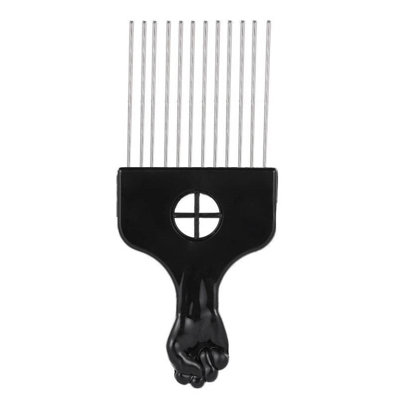 3Pcs Afro Combs, Professional Metal African American Hair Comb for Hairdressing Styling Tool - BeesActive Australia
