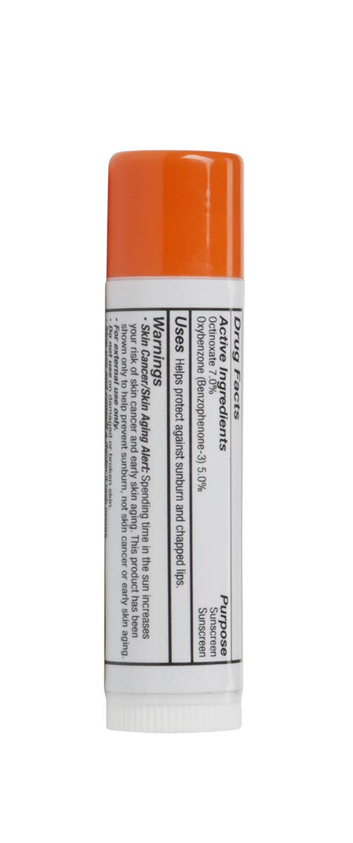 Quantum Health Super Lysine+ ColdStick, Tangerine Flavored - Soothes, Moisturizes, Protects Lips, Herbal Lip Balm, SPF 21, 5 gm - BeesActive Australia
