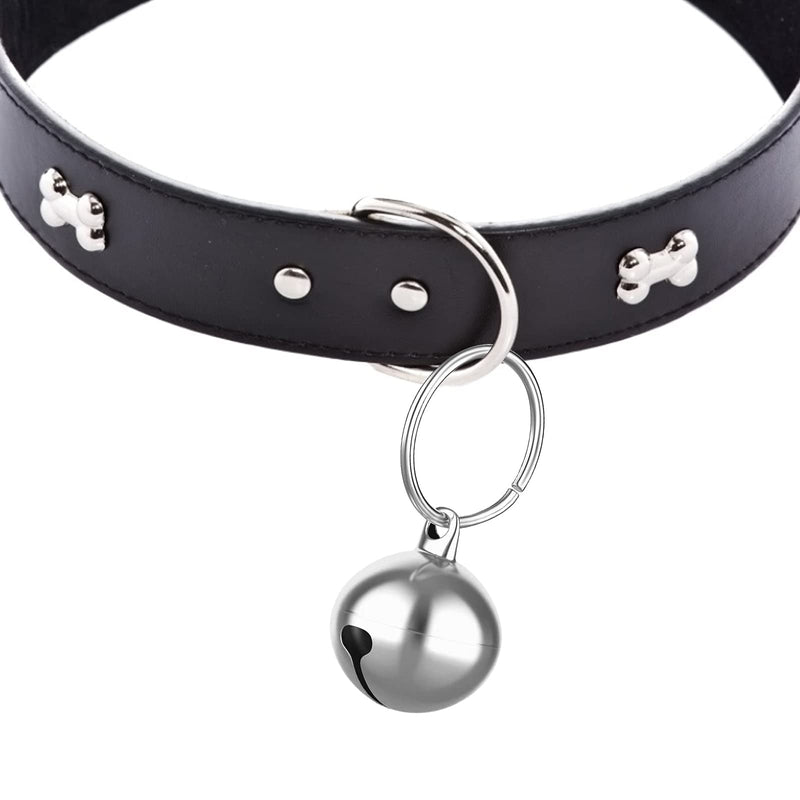 Molain 24pcs Cat Bells with Keyrings- Dog Collar Bells, Training Jingle Bell Collar Pendant Pet Accessories Festival Party DIY Small Bells Silver - BeesActive Australia