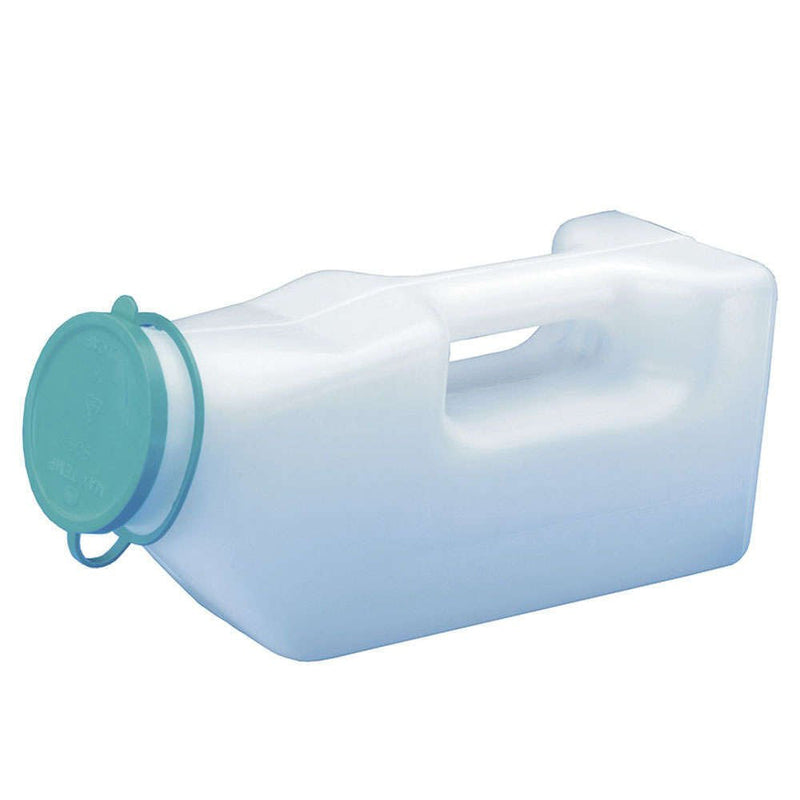 NRS Healthcare G47469 Male Urinal Bottle & M76149 Long Necked Male Urinal + M76149 Long Necked Male Urinal - BeesActive Australia