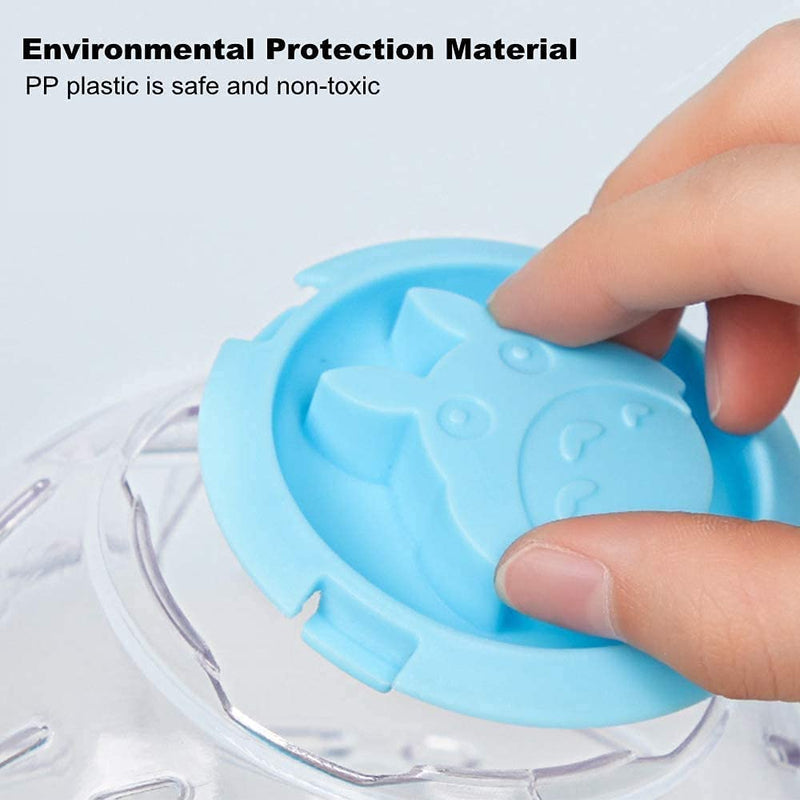 Hamster Running Ball Multi-Size Crystal Running Ball for Hamsters Run-About Exercise Ball Fitness Wheels Small Animal Toys Chinchilla Cage Accessories S 4.92 inch Blue D - BeesActive Australia