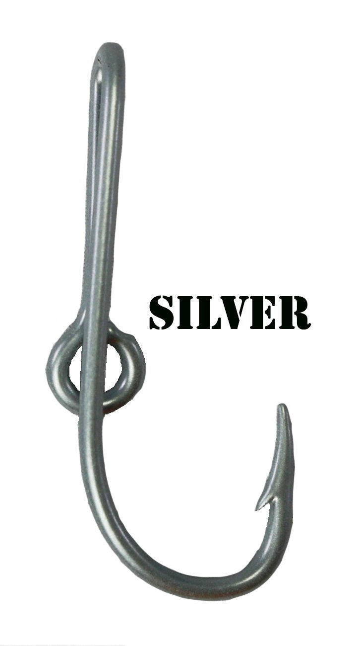 BT Outdoors Eagle Claw Silver Hat Hook Fish Hook for Hat Silver Fish Hook Money/Tie Clasp - BeesActive Australia