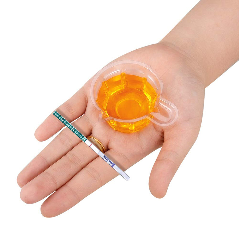 metagio 200 Pcs Urine Cups, Disposable Plastic Urine Collection Cups Specimen Cups for Pregnancy Ovulation Test（40 ML） - BeesActive Australia
