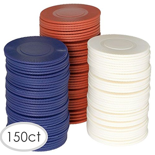 [AUSTRALIA] - Amscan Poker Chips, Standard, Multicolor,255580 